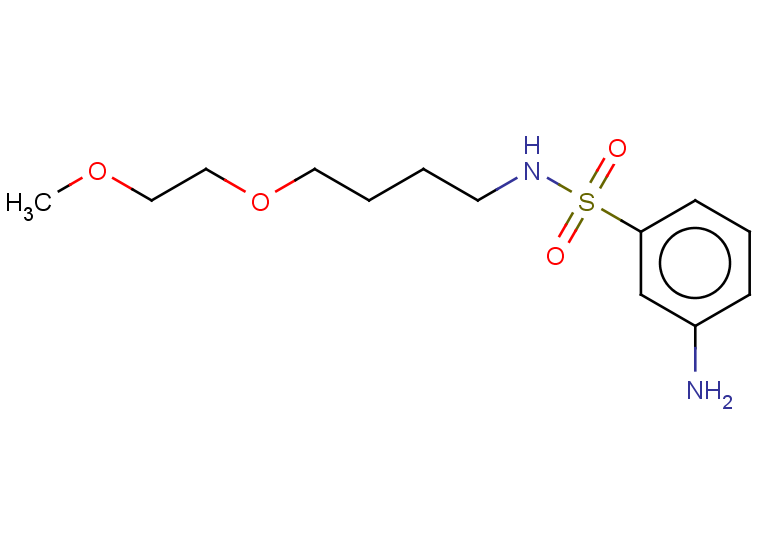 3-amino-N-[4-(2-methoxyethoxy)butyl]benzene-1-sulfonamide