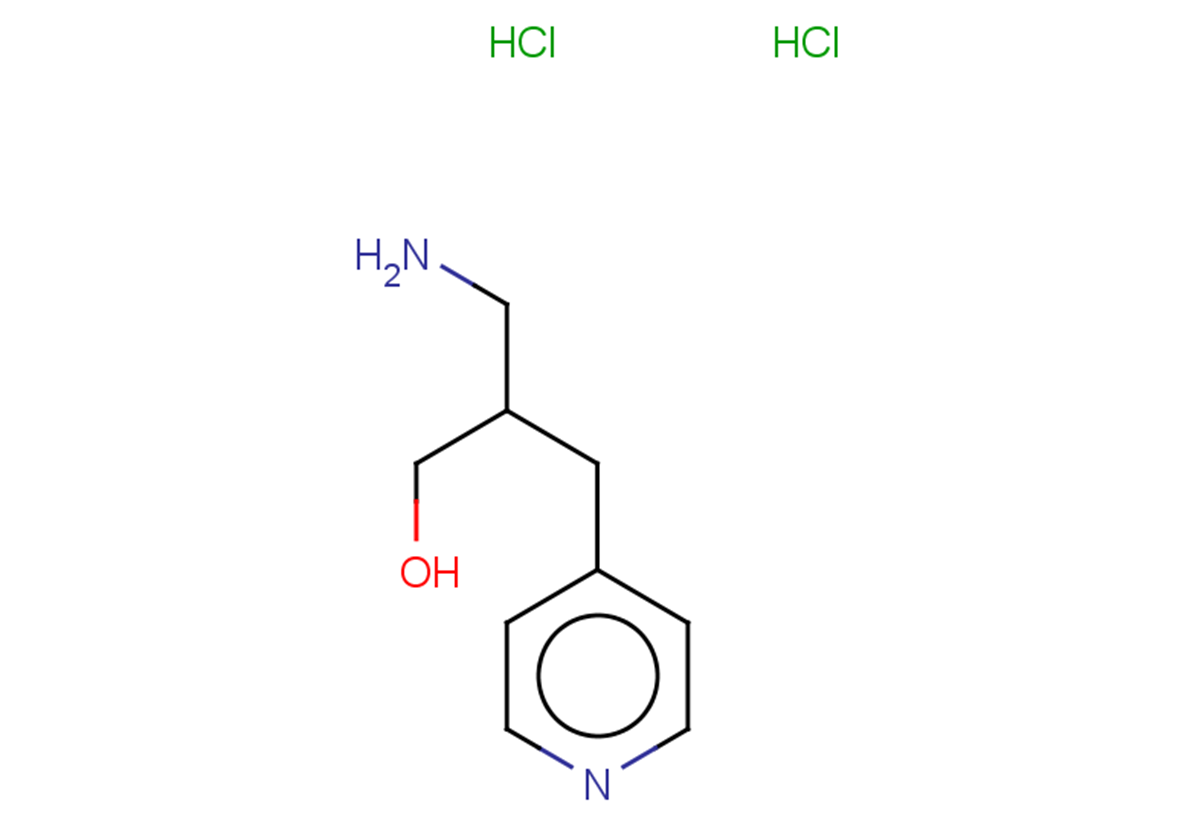 3-amino-2-[(pyridin-4-yl)methyl]propan-1-ol dihydrochloride