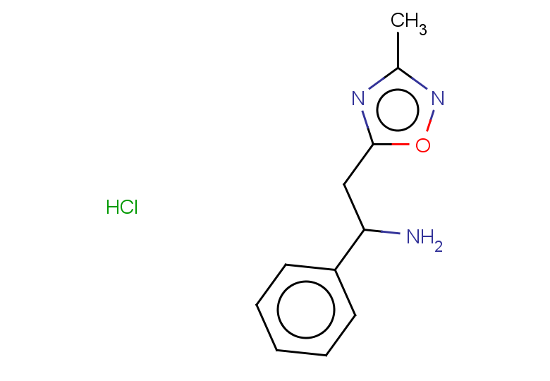 2-(3-methyl-1,2,4-oxadiazol-5-yl)-1-phenylethan-1-amine hydrochloride