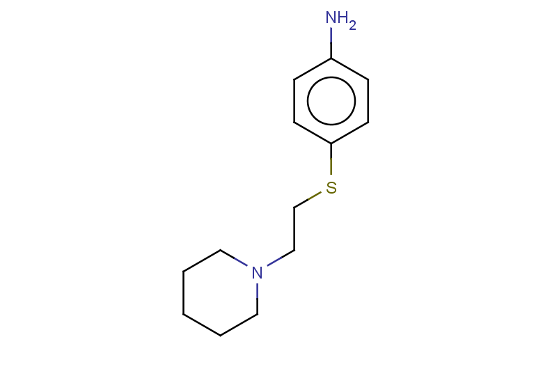4-{[2-(piperidin-1-yl)ethyl]sulfanyl}aniline