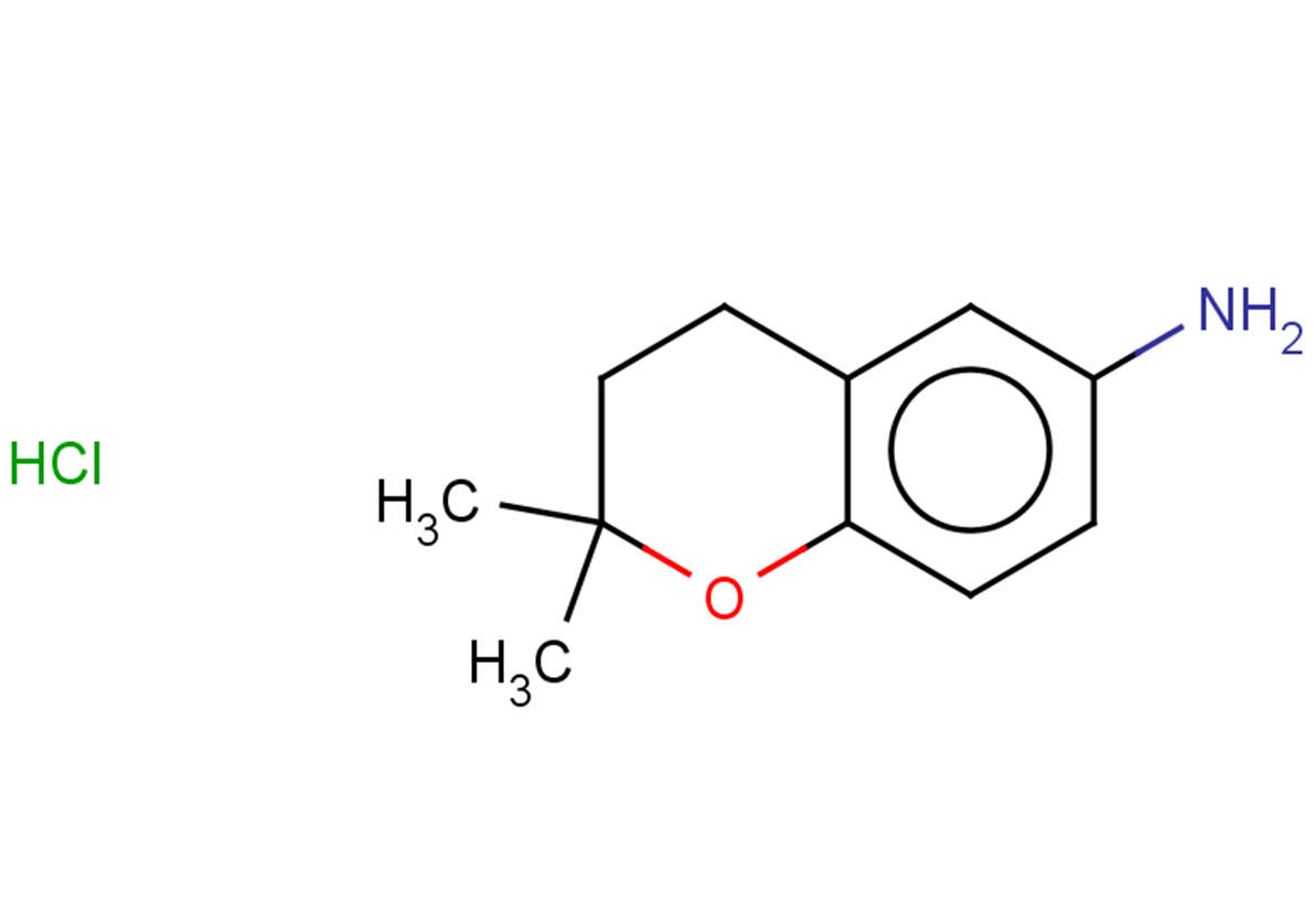 2,2-dimethyl-3,4-dihydro-2H-1-benzopyran-6-amine hydrochloride