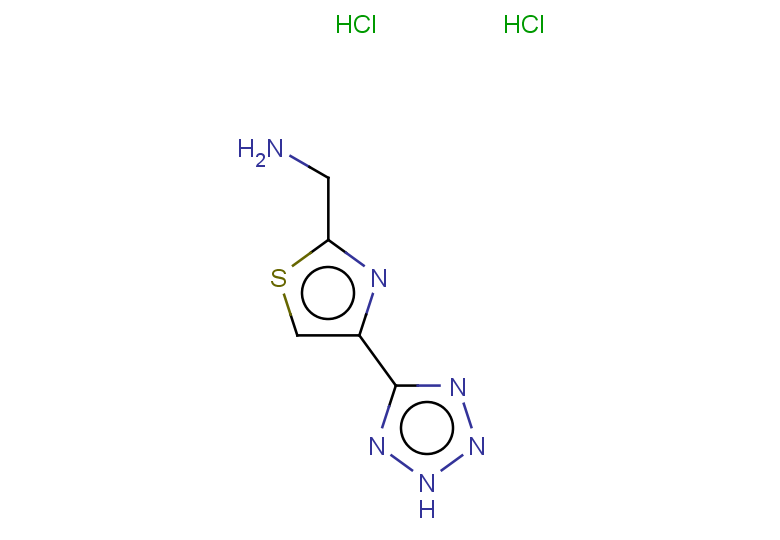 [4-(2H-1,2,3,4-tetrazol-5-yl)-1,3-thiazol-2-yl]methanamine dihydrochloride
