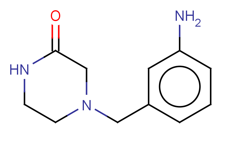 4-[(3-aminophenyl)methyl]piperazin-2-one