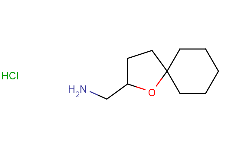 1-oxaspiro[4.5]decan-2-ylmethanamine hydrochloride