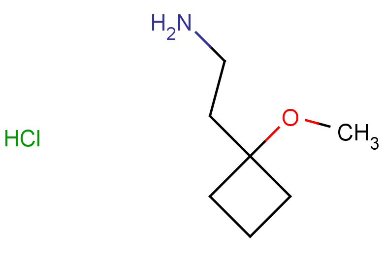 2-(1-methoxycyclobutyl)ethan-1-amine hydrochloride