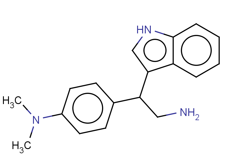 4-[2-amino-1-(1H-indol-3-yl)ethyl]-N,N-dimethylaniline