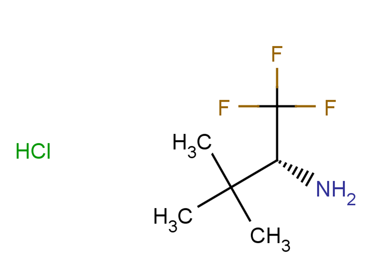 (2R)-1,1,1-trifluoro-3,3-dimethylbutan-2-amine hydrochloride
