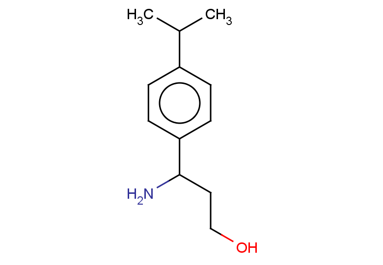 3-amino-3-[4-(propan-2-yl)phenyl]propan-1-ol