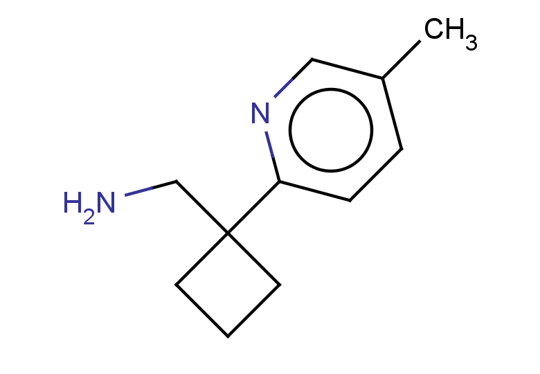 1-[1-(5-methylpyridin-2-yl)cyclobutyl]methanamine