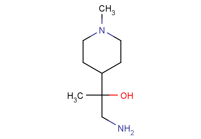 1-amino-2-(1-methylpiperidin-4-yl)propan-2-ol