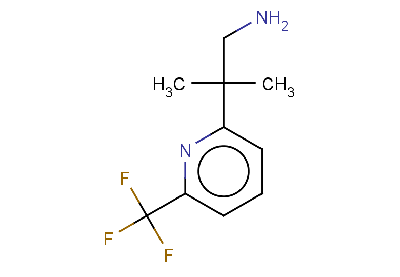 2-methyl-2-[6-(trifluoromethyl)pyridin-2-yl]propan-1-amine