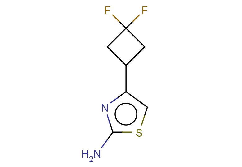 4-(3,3-difluorocyclobutyl)-1,3-thiazol-2-amine