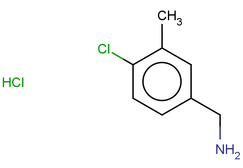 (4-chloro-3-methylphenyl)methanamine hydrochloride