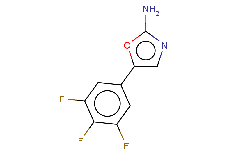5-(3,4,5-trifluorophenyl)-1,3-oxazol-2-amine