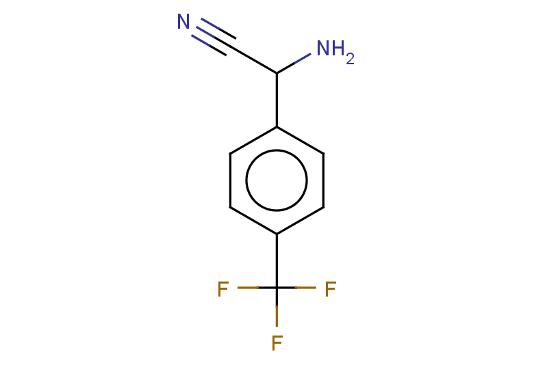 2-amino-2-[4-(trifluoromethyl)phenyl]acetonitrile