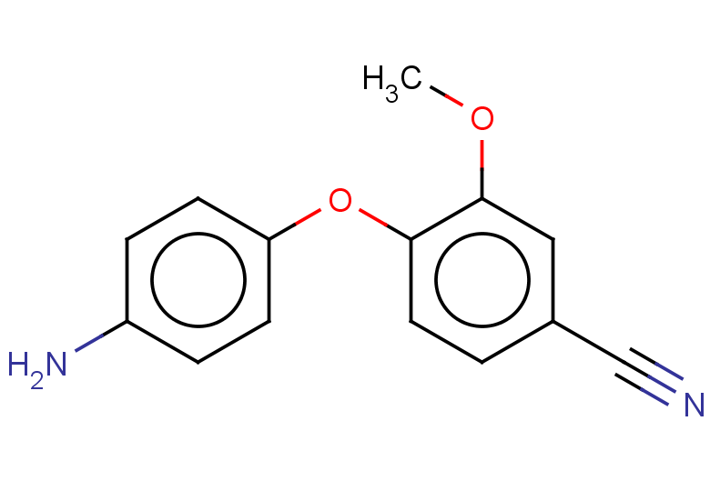4-(4-aminophenoxy)-3-methoxybenzonitrile