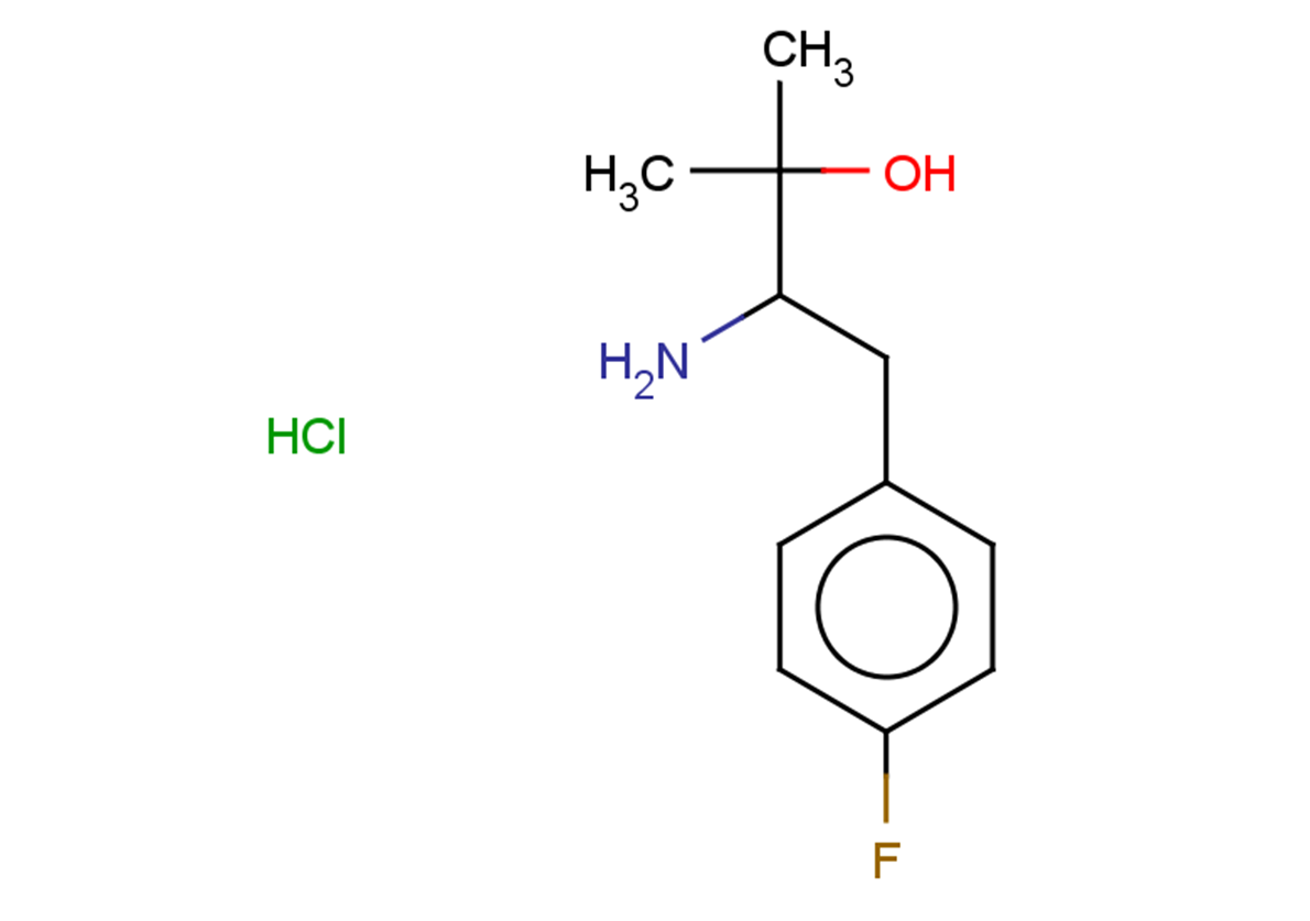 3-amino-4-(4-fluorophenyl)-2-methylbutan-2-ol hydrochloride