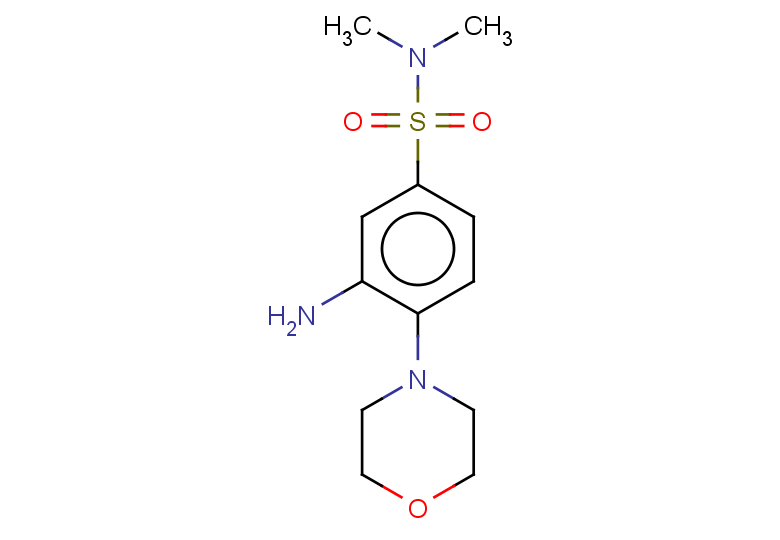 3-amino-N,N-dimethyl-4-(morpholin-4-yl)benzene-1-sulfonamide