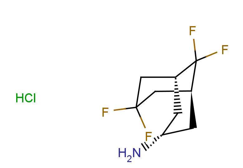 (1R,3s,5S)-7,7,9,9-tetrafluorobicyclo[3.3.1]nonan-3-amine hydrochloride