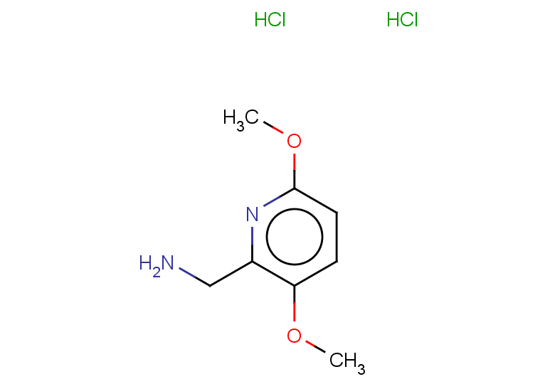 1-(3,6-dimethoxypyridin-2-yl)methanamine dihydrochloride
