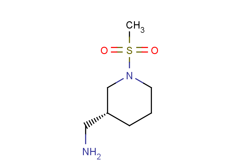 1-[(3R)-1-methanesulfonylpiperidin-3-yl]methanamine