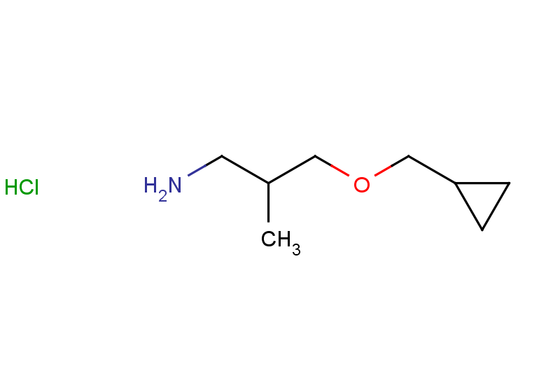 3-(cyclopropylmethoxy)-2-methylpropan-1-amine hydrochloride