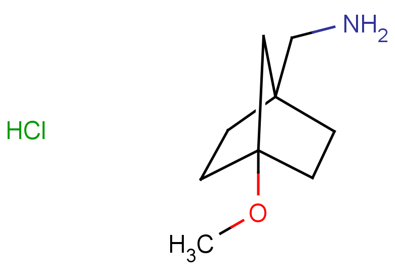 1-{4-methoxybicyclo[2.2.1]heptan-1-yl}methanamine hydrochloride