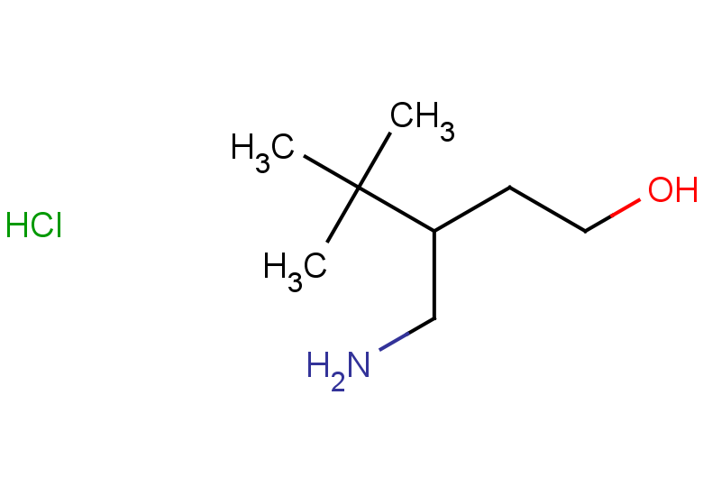 3-(aminomethyl)-4,4-dimethylpentan-1-ol hydrochloride