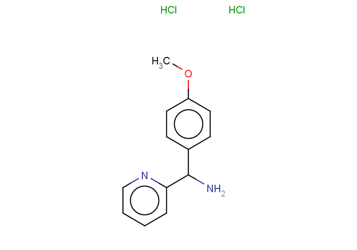 1-(4-methoxyphenyl)-1-(pyridin-2-yl)methanamine dihydrochloride