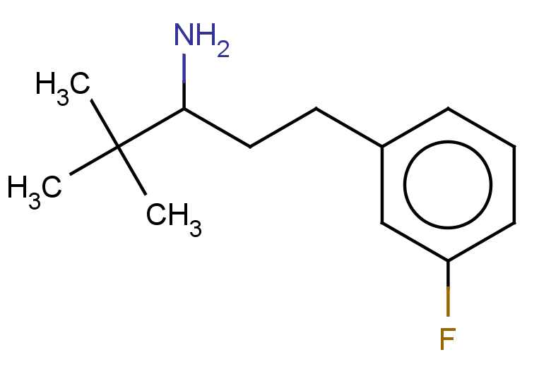 1-(3-fluorophenyl)-4,4-dimethylpentan-3-amine