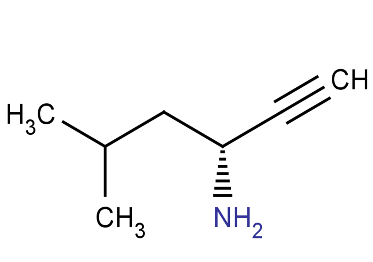 (3R)-5-methylhex-1-yn-3-amine