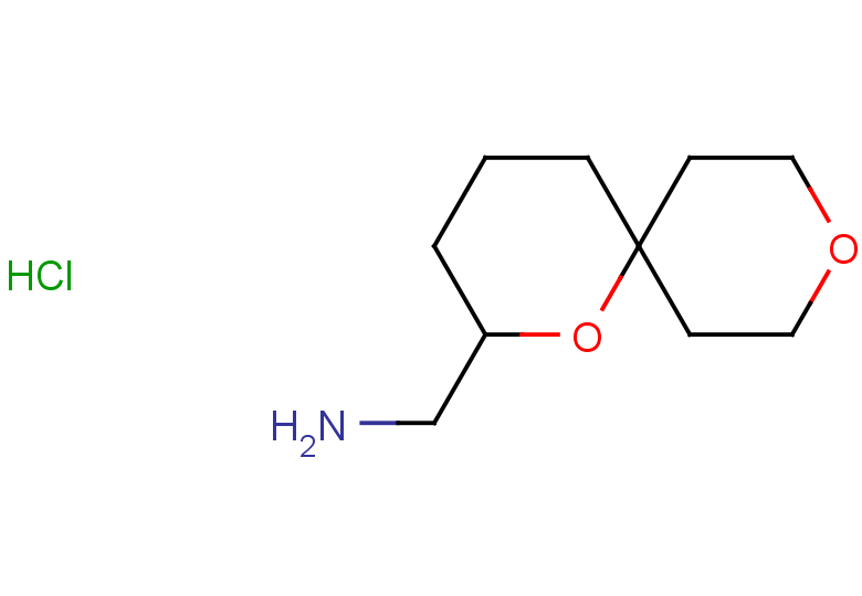 1-{1,9-dioxaspiro[5.5]undecan-2-yl}methanamine hydrochloride