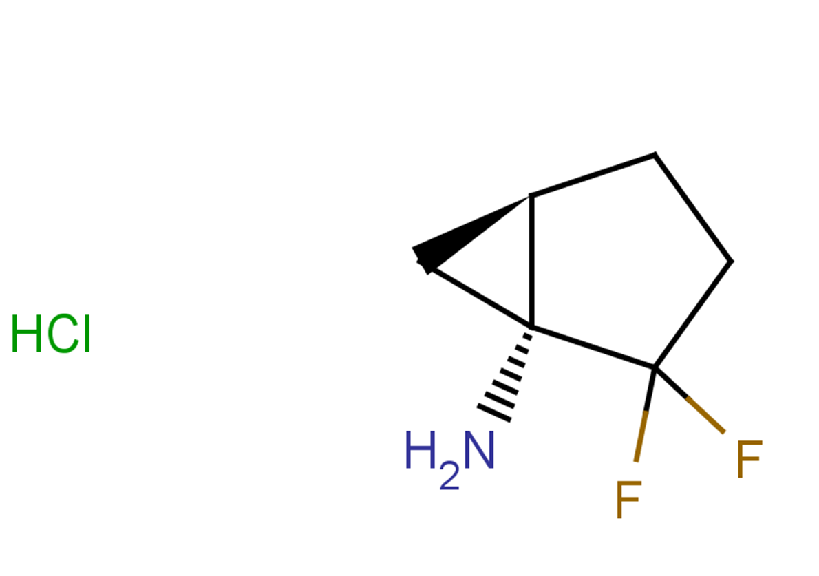 rac-(1R,5R)-2,2-difluorobicyclo[3.1.0]hexan-1-amine hydrochloride