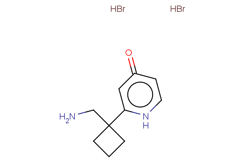 2-[1-(aminomethyl)cyclobutyl]-1,4-dihydropyridin-4-one dihydrobromide