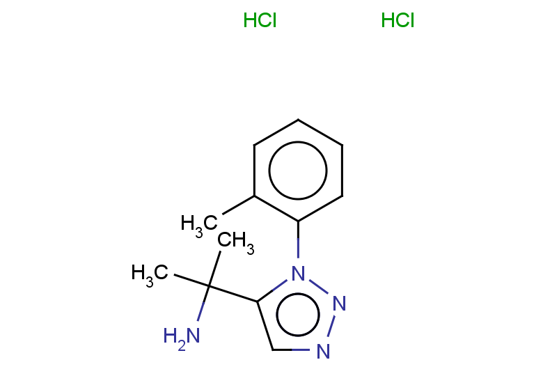 2-[1-(2-methylphenyl)-1H-1,2,3-triazol-5-yl]propan-2-amine dihydrochloride