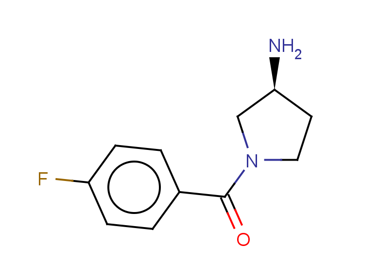(3S)-1-(4-fluorobenzoyl)pyrrolidin-3-amine