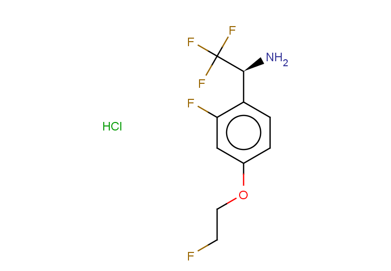 (1S)-2,2,2-trifluoro-1-[2-fluoro-4-(2-fluoroethoxy)phenyl]ethan-1-amine hydrochloride