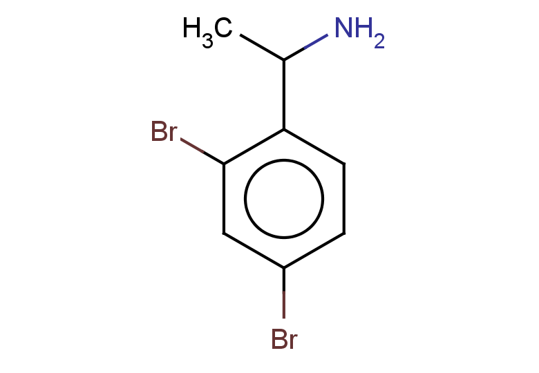 1-(2,4-dibromophenyl)ethan-1-amine