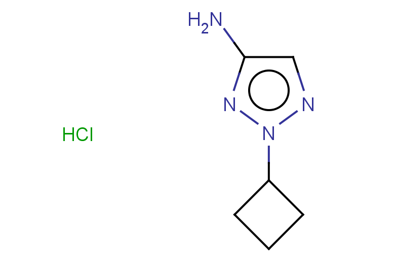 2-cyclobutyl-2H-1,2,3-triazol-4-amine hydrochloride