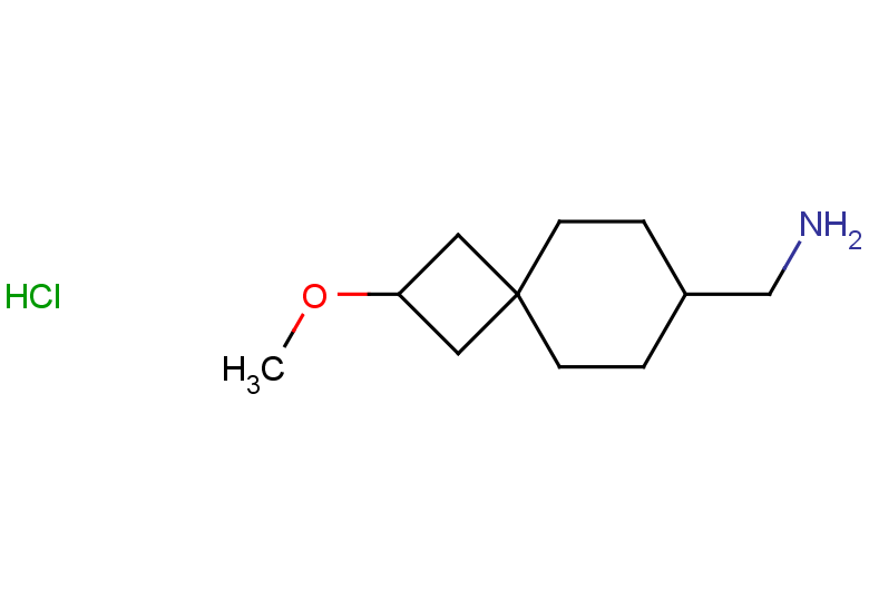 1-{2-methoxyspiro[3.5]nonan-7-yl}methanamine hydrochloride