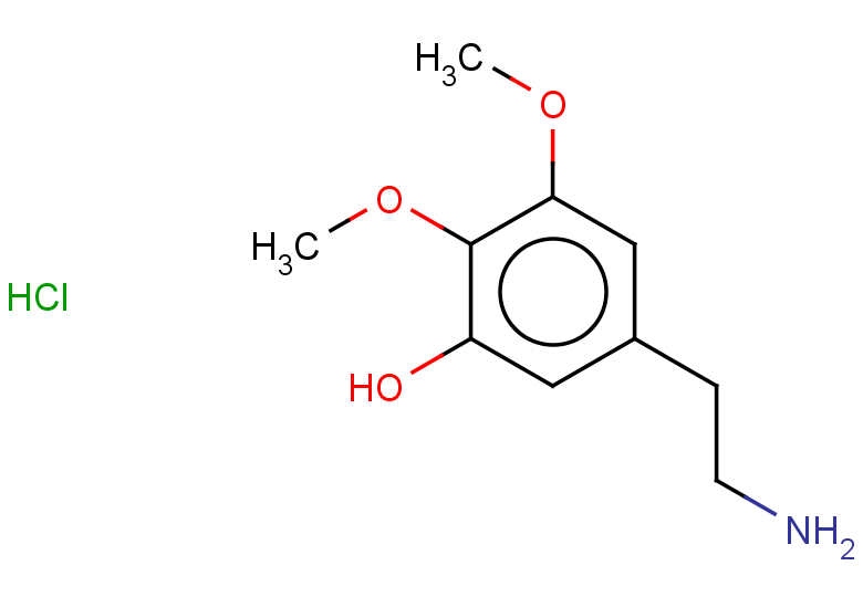 5-(2-aminoethyl)-2,3-dimethoxyphenol hydrochloride