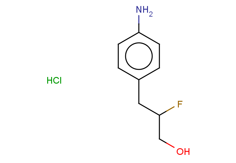 3-(4-aminophenyl)-2-fluoropropan-1-ol hydrochloride