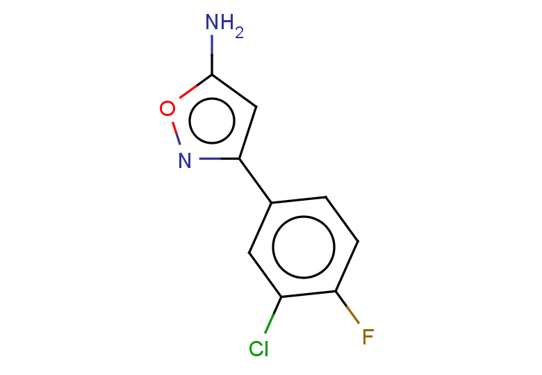 3-(3-chloro-4-fluorophenyl)-1,2-oxazol-5-amine