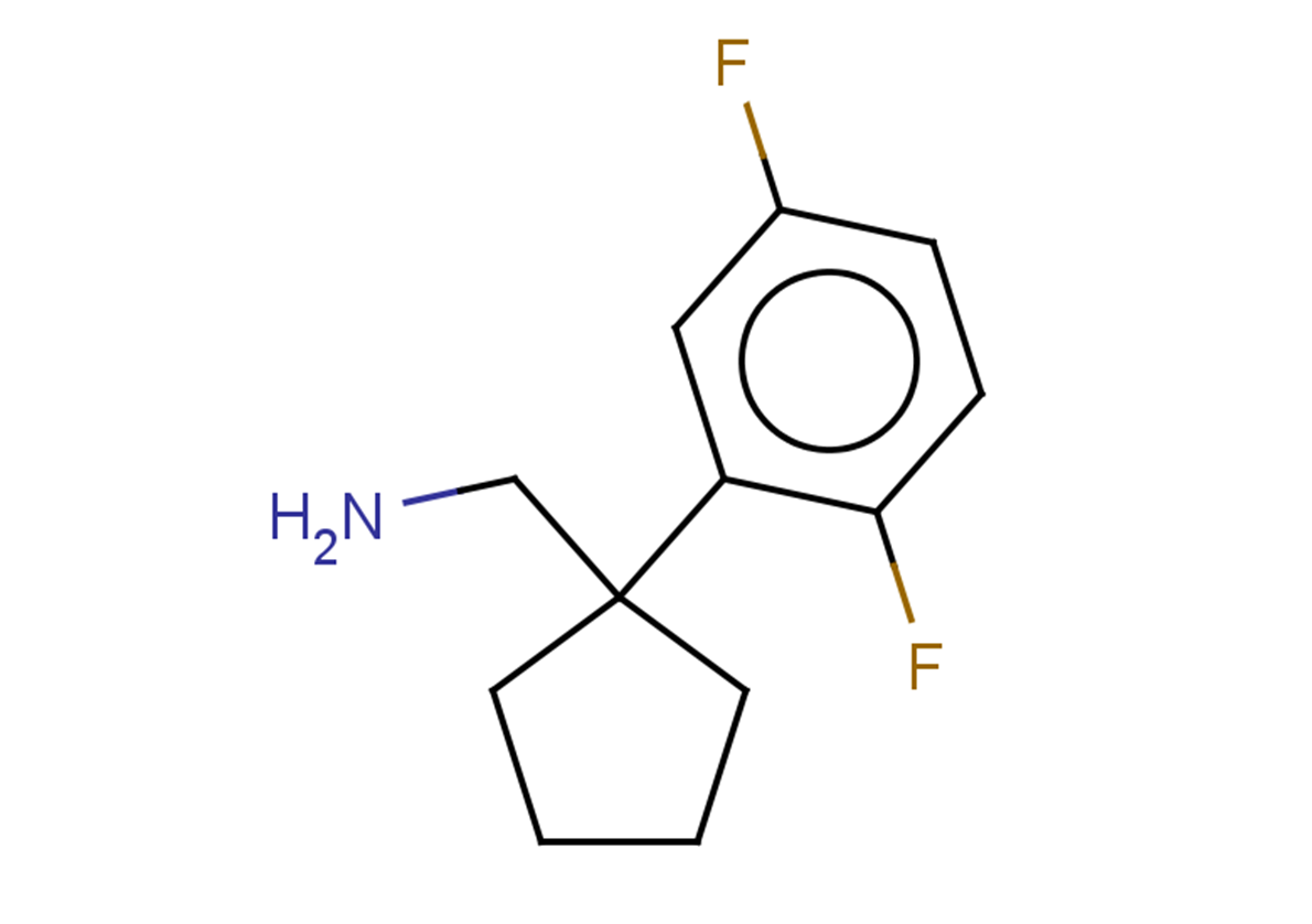 1-[1-(2,5-difluorophenyl)cyclopentyl]methanamine