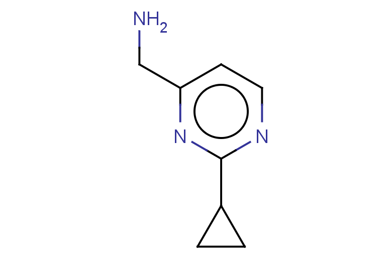 1-(2-cyclopropylpyrimidin-4-yl)methanamine