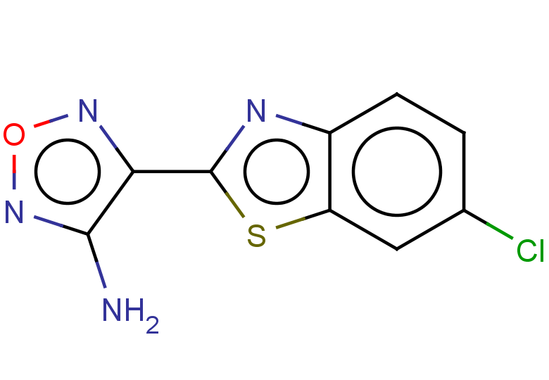 4-(6-chloro-1,3-benzothiazol-2-yl)-1,2,5-oxadiazol-3-amine