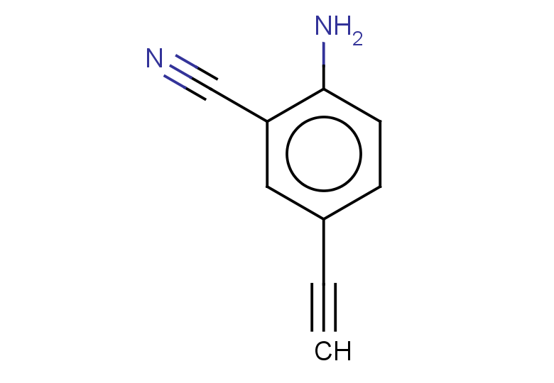 2-amino-5-ethynylbenzonitrile