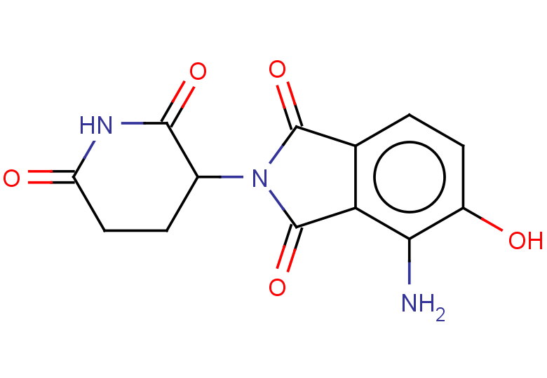 4-amino-2-(2,6-dioxopiperidin-3-yl)-5-hydroxy-2,3-dihydro-1H-isoindole-1,3-dione