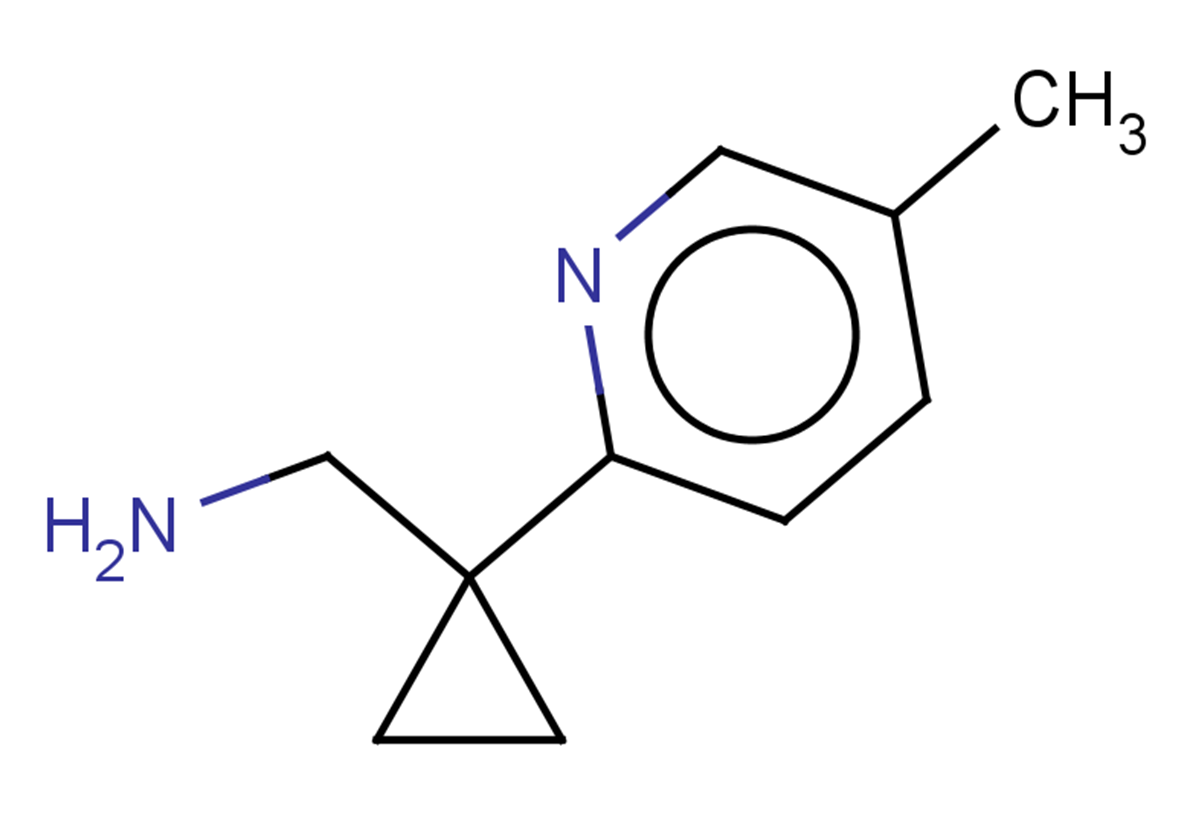 1-[1-(5-methylpyridin-2-yl)cyclopropyl]methanamine