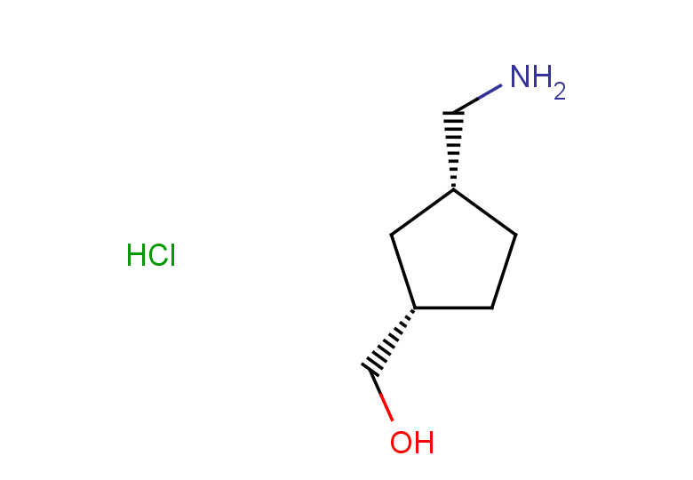 rac-[(1R,3S)-3-(aminomethyl)cyclopentyl]methanol hydrochloride, cis